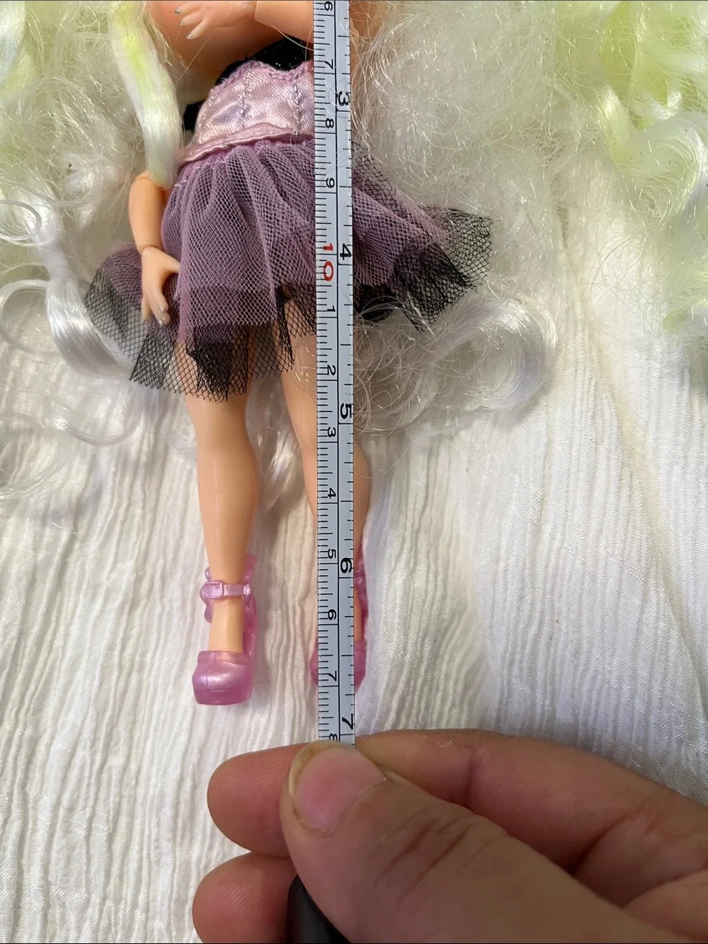 L.O.L. Surprise! Doll with Neon Lime & Lavender Hair and Pink Shoes